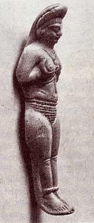 Женская статуэтка. Элам, начало 1 тыс. до н.э.